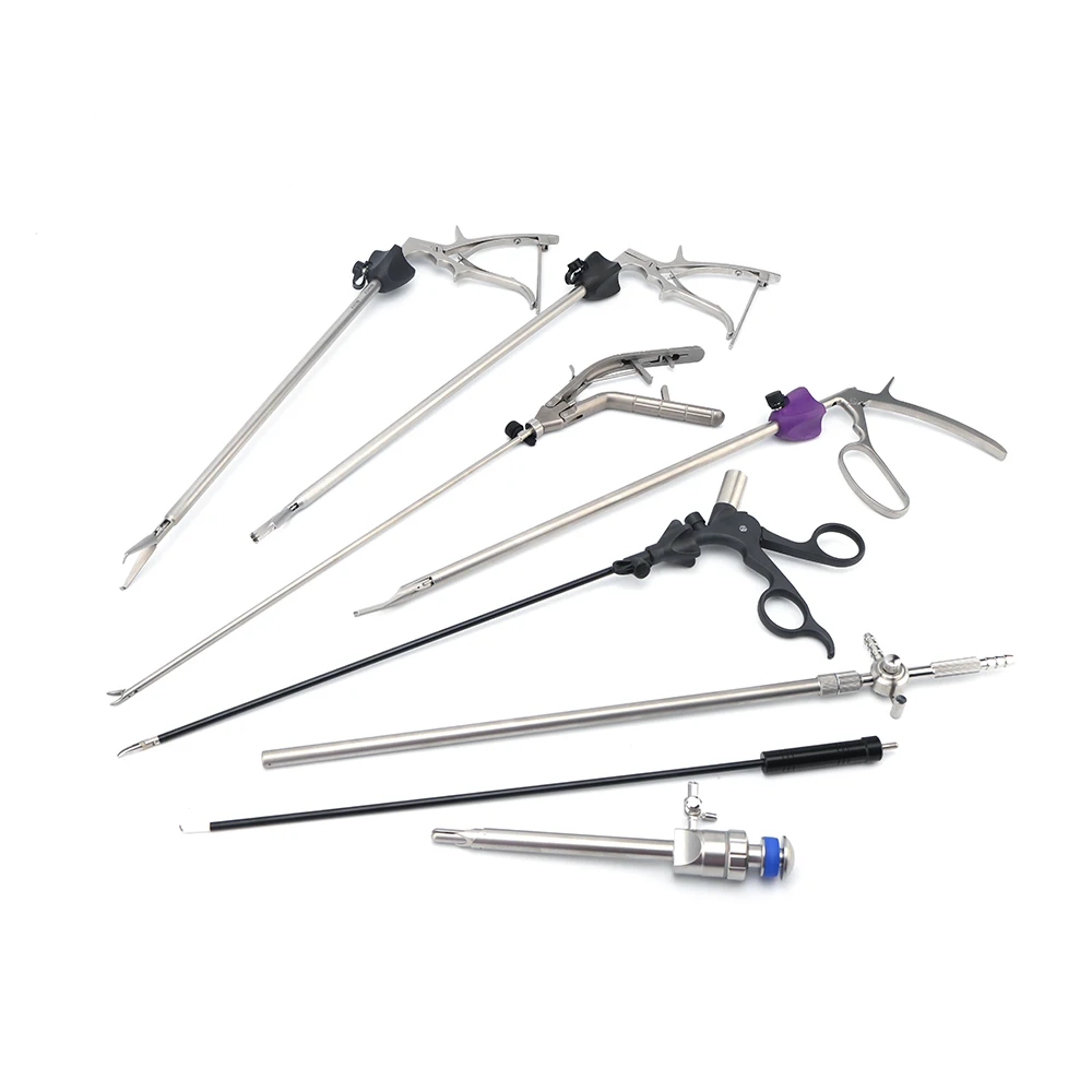 Abdominal surgery instruments set laparoscpic grasper scissors Maryland laparoscopic,laparoscopic trocar laparoscopic instrument