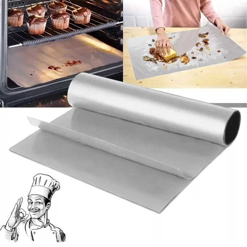Factory Price Cooking Sheet  Fiberglass Coated Baking Mat Tool Alfombrilla De Baking Mat For Kitchen