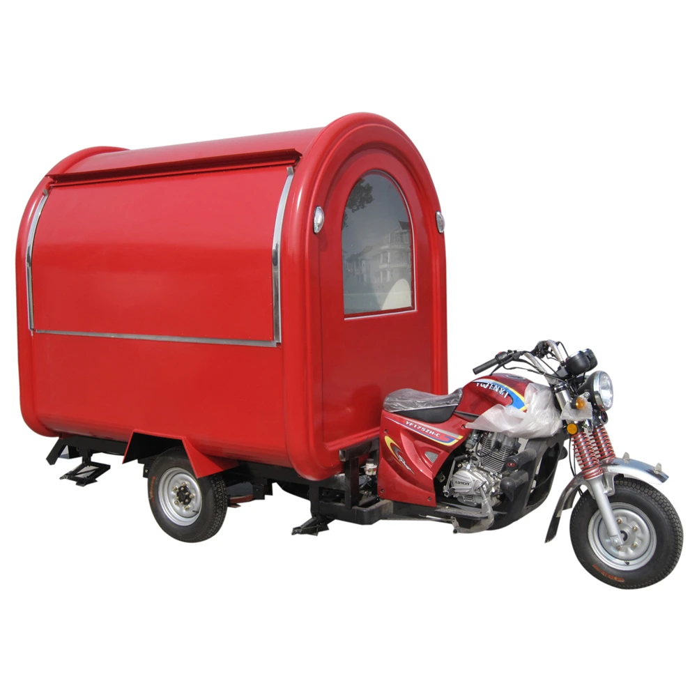New arrival street mobile food truck cart travel camping camper trailer van bicycle