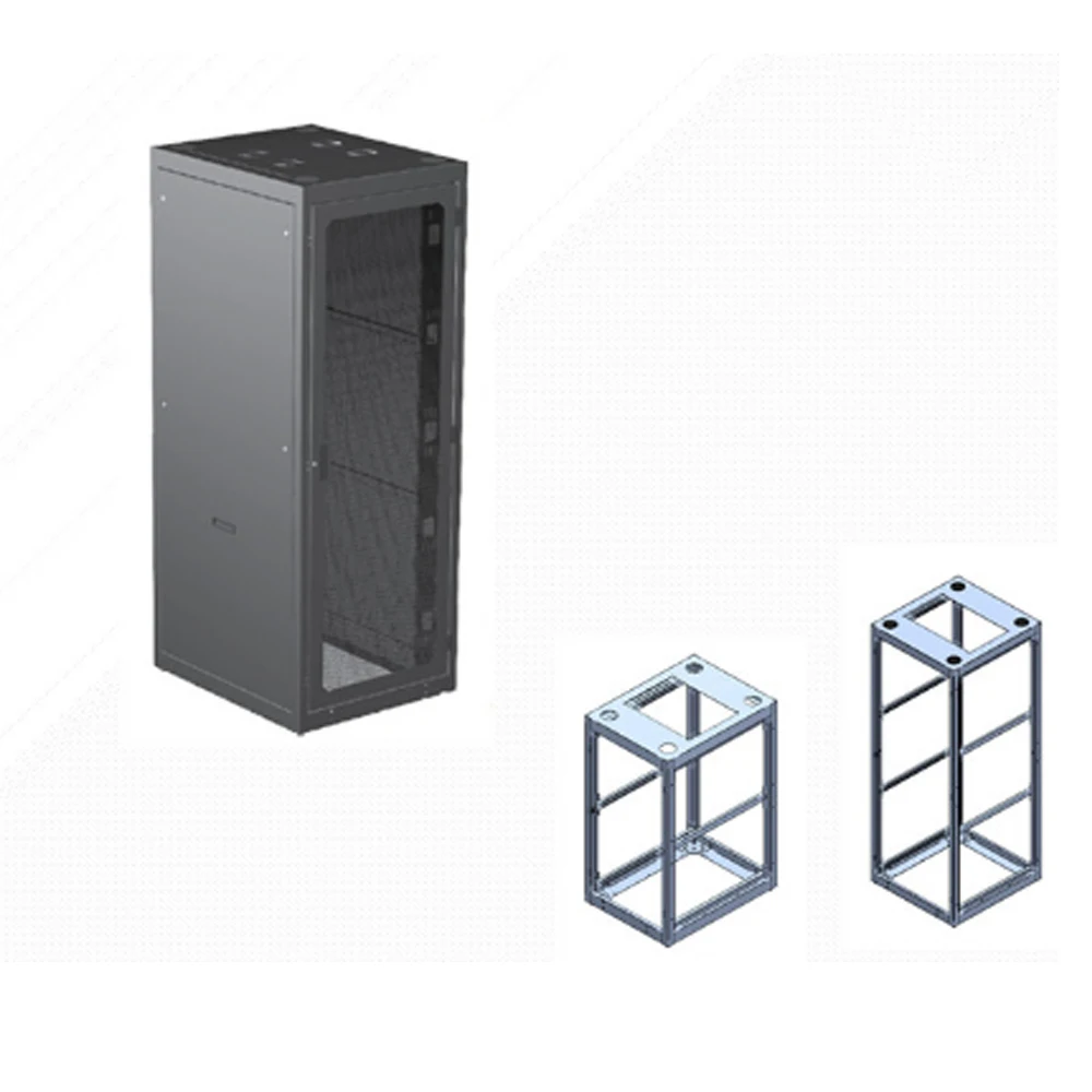 
oem odm customized sheet metal processing services precision powder coating network cabinet 