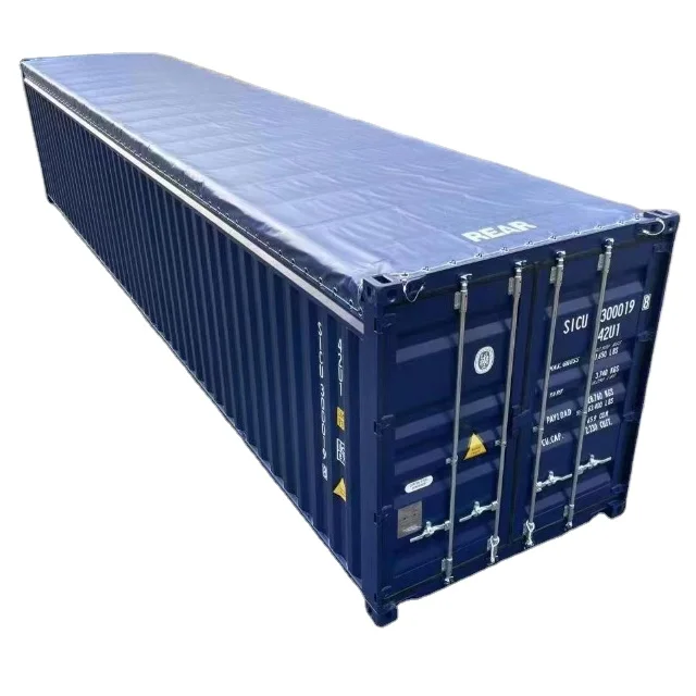 BV CSC ABS Сертифицированный 40HQ 45G1 грузовой контейнер цвета слоновой кости белый 1005 с замком вилочный погрузчик Карманный сухой 40HC