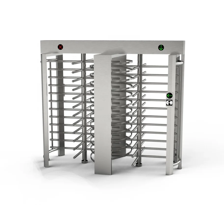 
Newly Full Height Turnstile Price Automatic Mechanism Bank Security Gate 