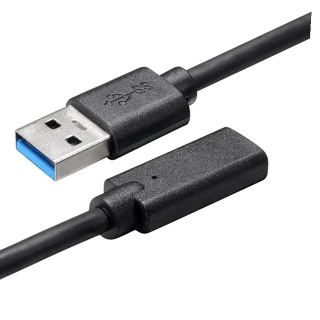 Usb c Женский к usb Мужской конвертер кабель черный цвет Cabletolink