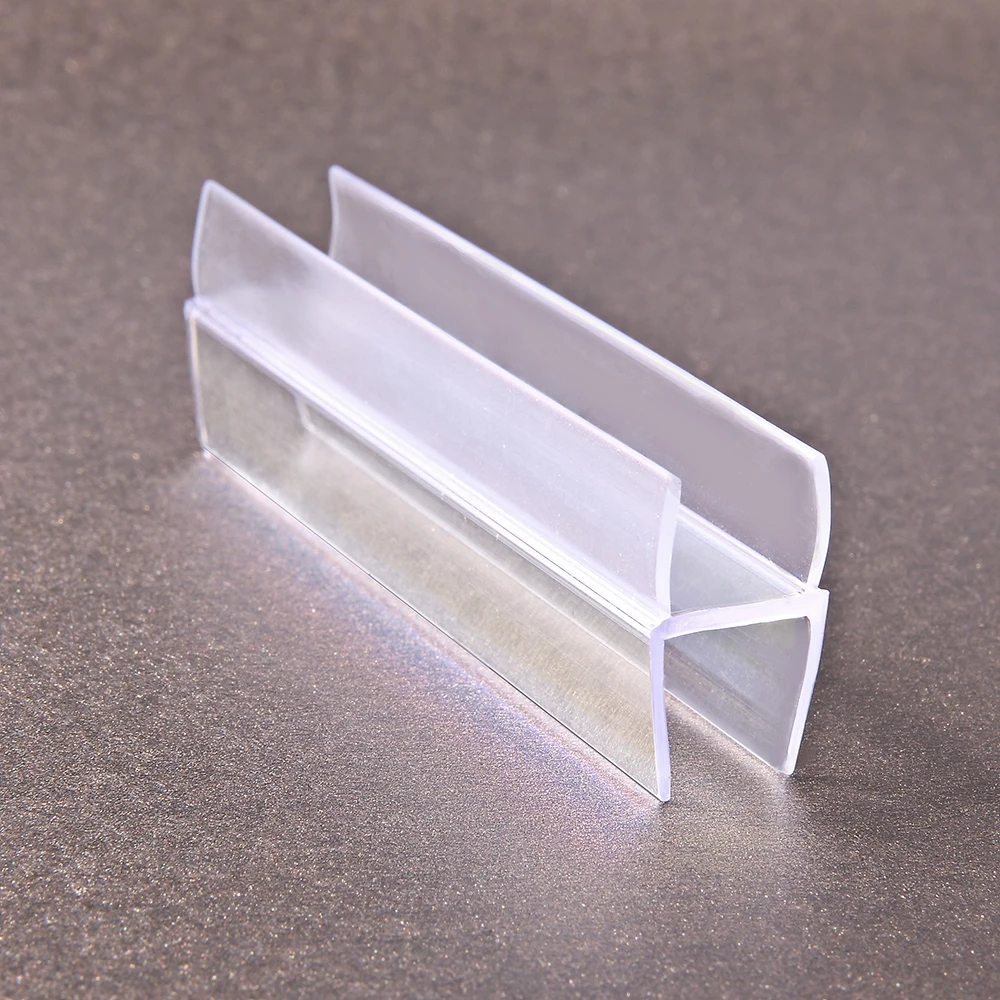 Hot sale Bathroom Accessory Plastic waterproof Seal strip for Shower Door Glass seal transparent connector