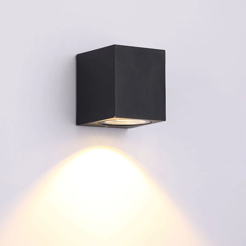 Modern Nordic 3w 10w Wall Light Aluminum IP65 Waterproof Outdoor Garden led Wall Lamp