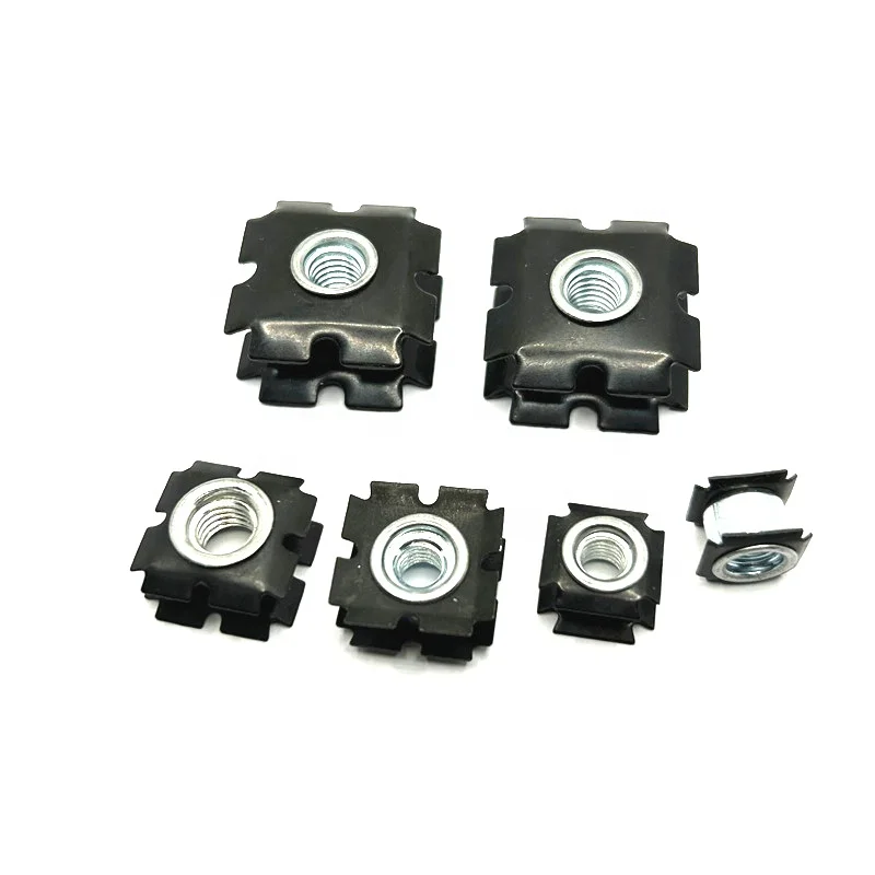 Threaded Insert Nut Square Insert Nut For Square Steel Tube