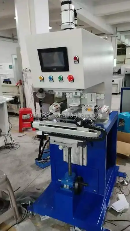 Full Servo Motor Semi Automatic Electrical Appliance SD CardTampography Pad Printing Machine 2 Color