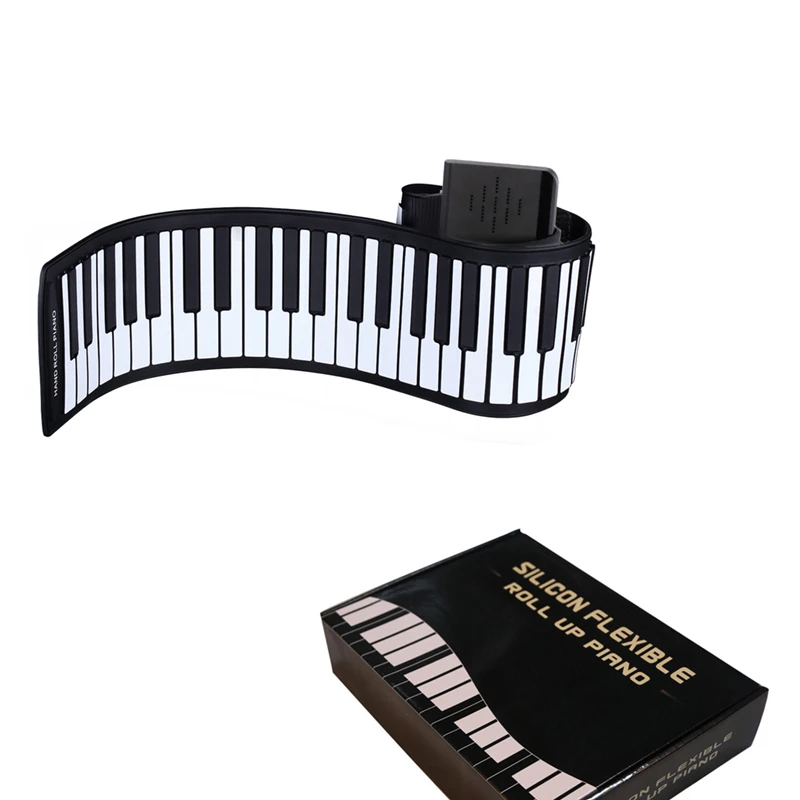 Factory price 88 key Electronic Roll Up Piano For Sale Portable USB Hand-Rolled Piano For Children Gift