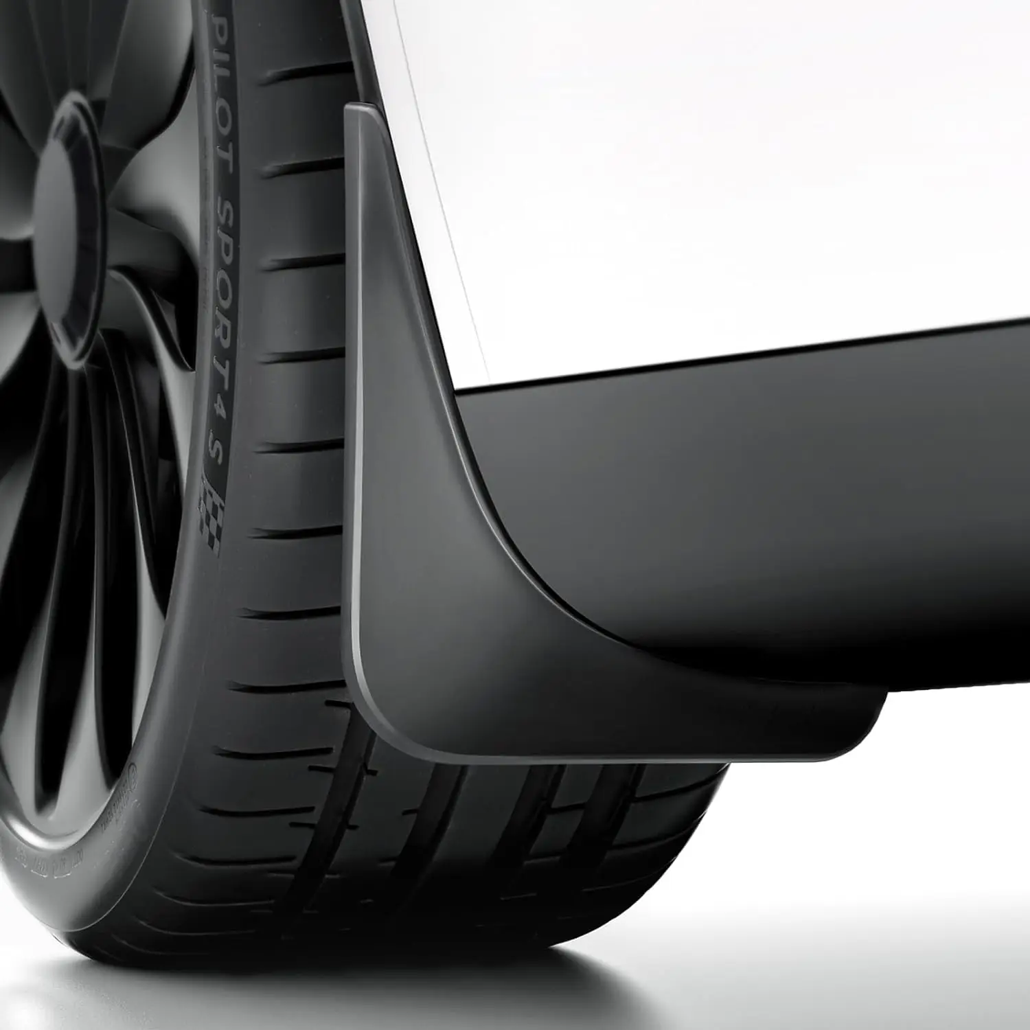 Набор из 4 черных брызг без бурения требует всепогодных для модели Tesla Y 2024 к 2020