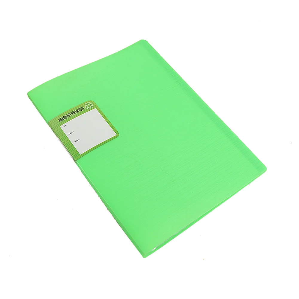 Cheap folder plastic pockets file folder fashion design  with pockets display book