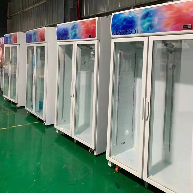 Upright Freezers Mini Drink Cola Glass Door Chiller Refrigerator Beverage Coca Display Cooler Cola Fridge Price