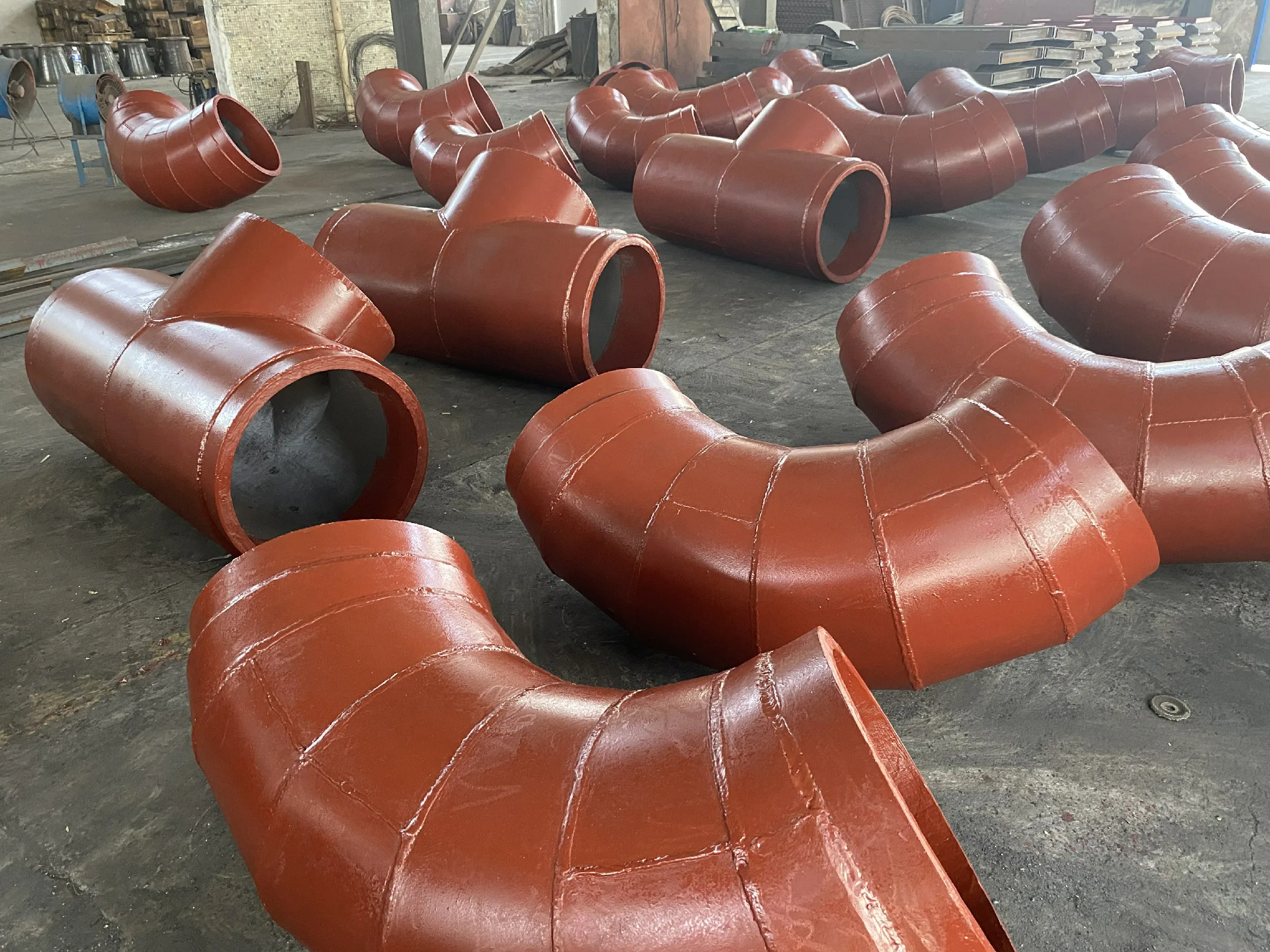 New Design Bimetal Hard-wearing Compound Elbow For Factory Supplier