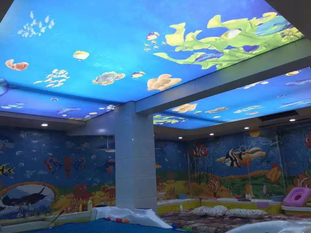 ZHIHAI Flowers Butterfly pvc ceiling and wall panel