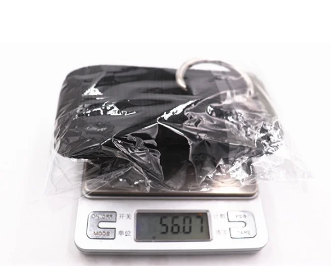 DELUXE Adjustable Ankle Straps For Double D Ring Cable Machine Fitness Padded Ankle Strap