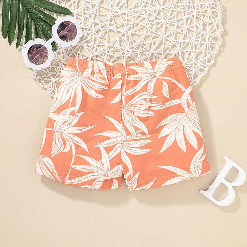 New Hot Selling Baby Swimwear Bathing And Sling Baby Girl Little Bear Printing Beach Bikini One-piece Swimsuit