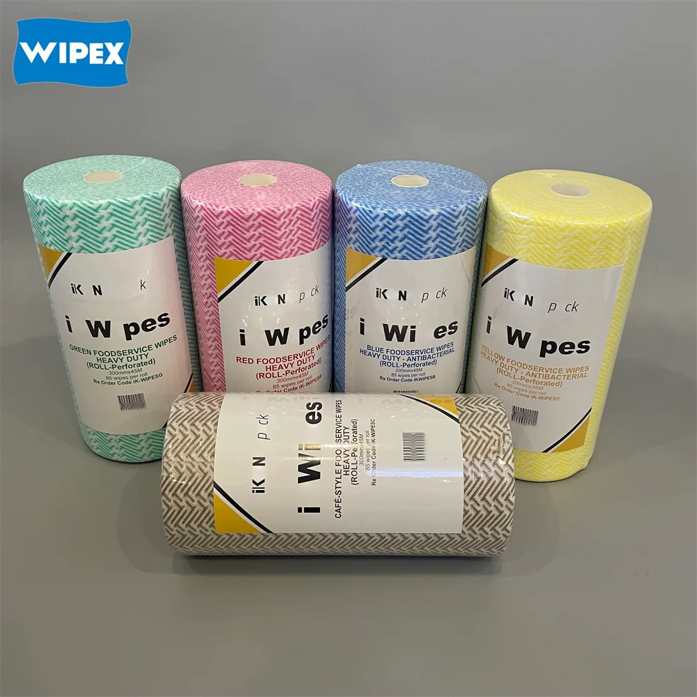 Multiple Kitchen Wipe Spunlace Nonwoven Disposable Wipes Kitchen All Purpose Heavy Duty Cloth Wipes