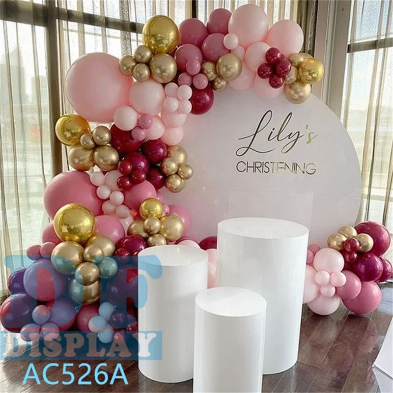 Plinth Stand Plinths Display Wedding Round White Display Plinths Pillar For Wedding Party Decoration Pedestal Round Cylinder