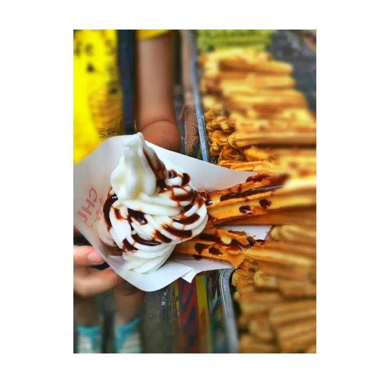 5L Capacity Automatic Hot Sale Hollow Churros Make Machine snack food machine