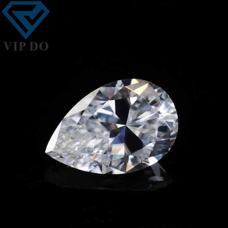 IGI certificate CVD/HPHT 1CT-3CT DEF color VVS/VS clarify pear cut lab grown diamonds loose diamonds lab cultivated diamonds