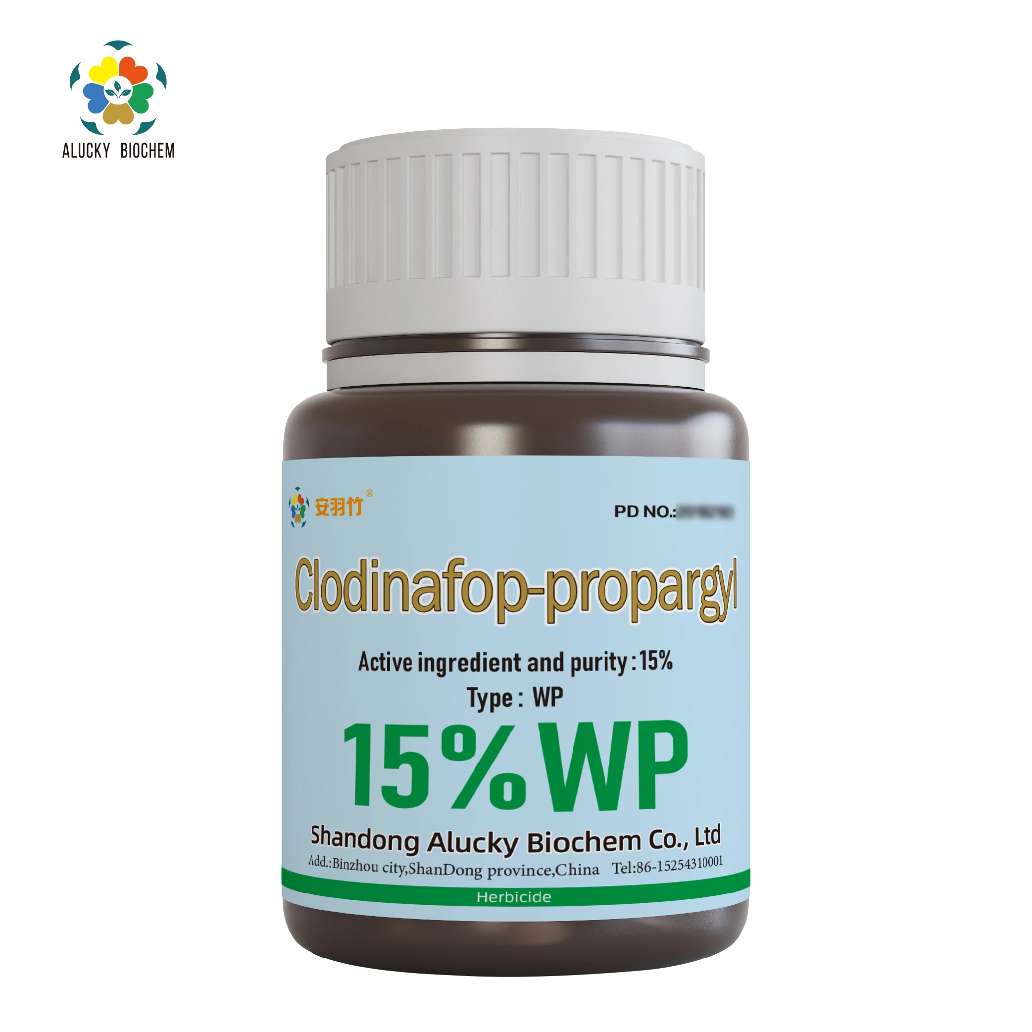 
Solo formulation herbicide 105512-06-9 Clodinafop-propargyl WP 15% 20% 25% 