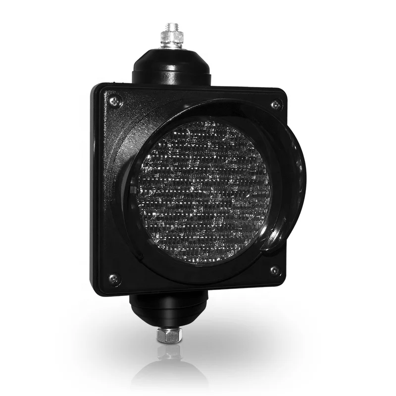 Mini 100mm  red stop led signal lights for road safety