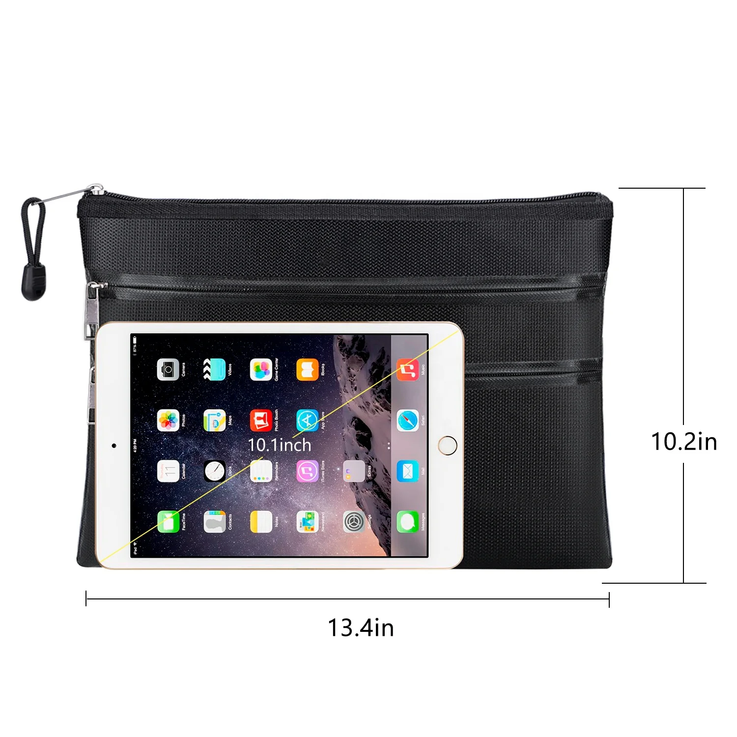 Waterproof Fireproof Documents Cash Passport fiberglass fireproof bag