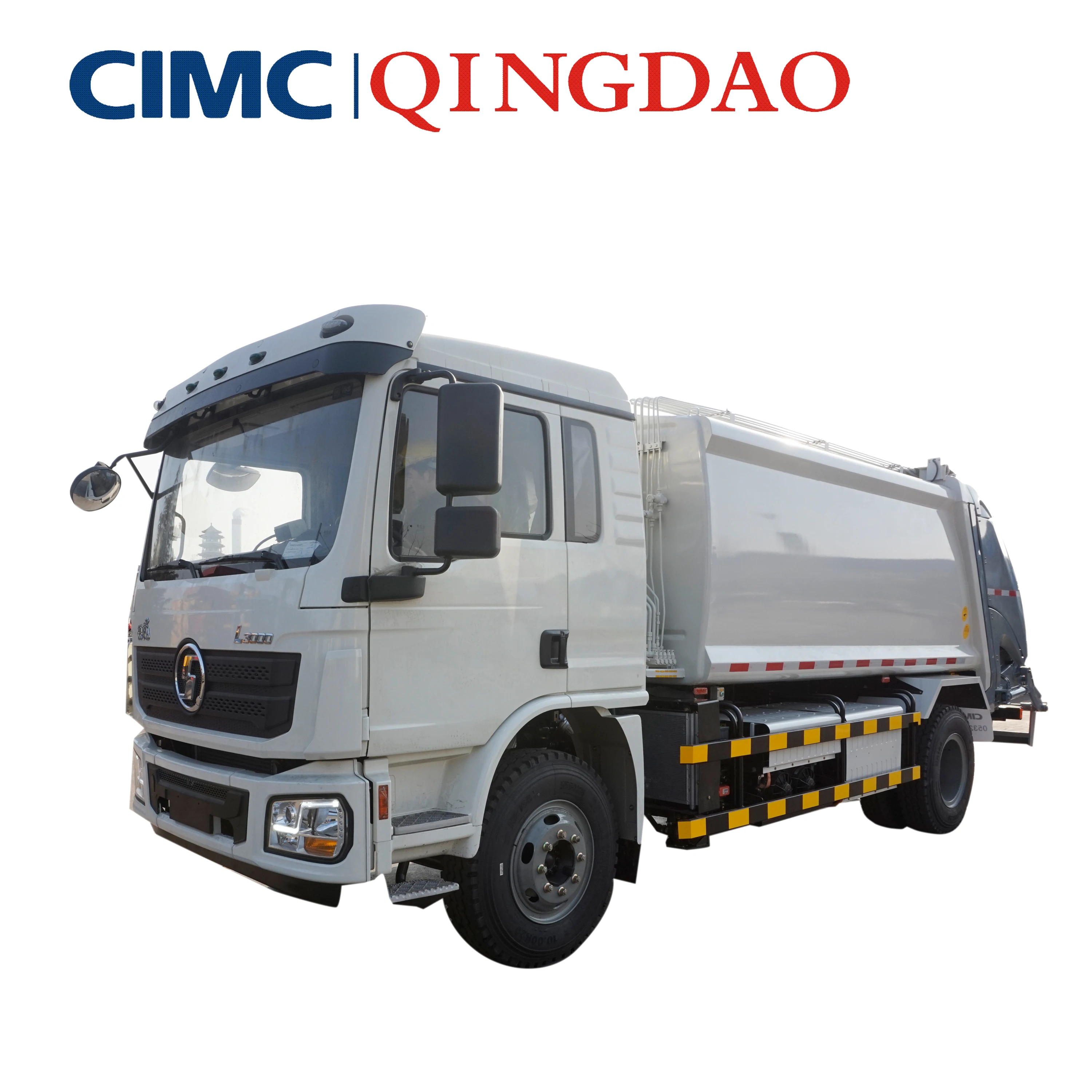 
 Компрессионный мусоровоз Shanman Hybrid power 12,2 куб. М  