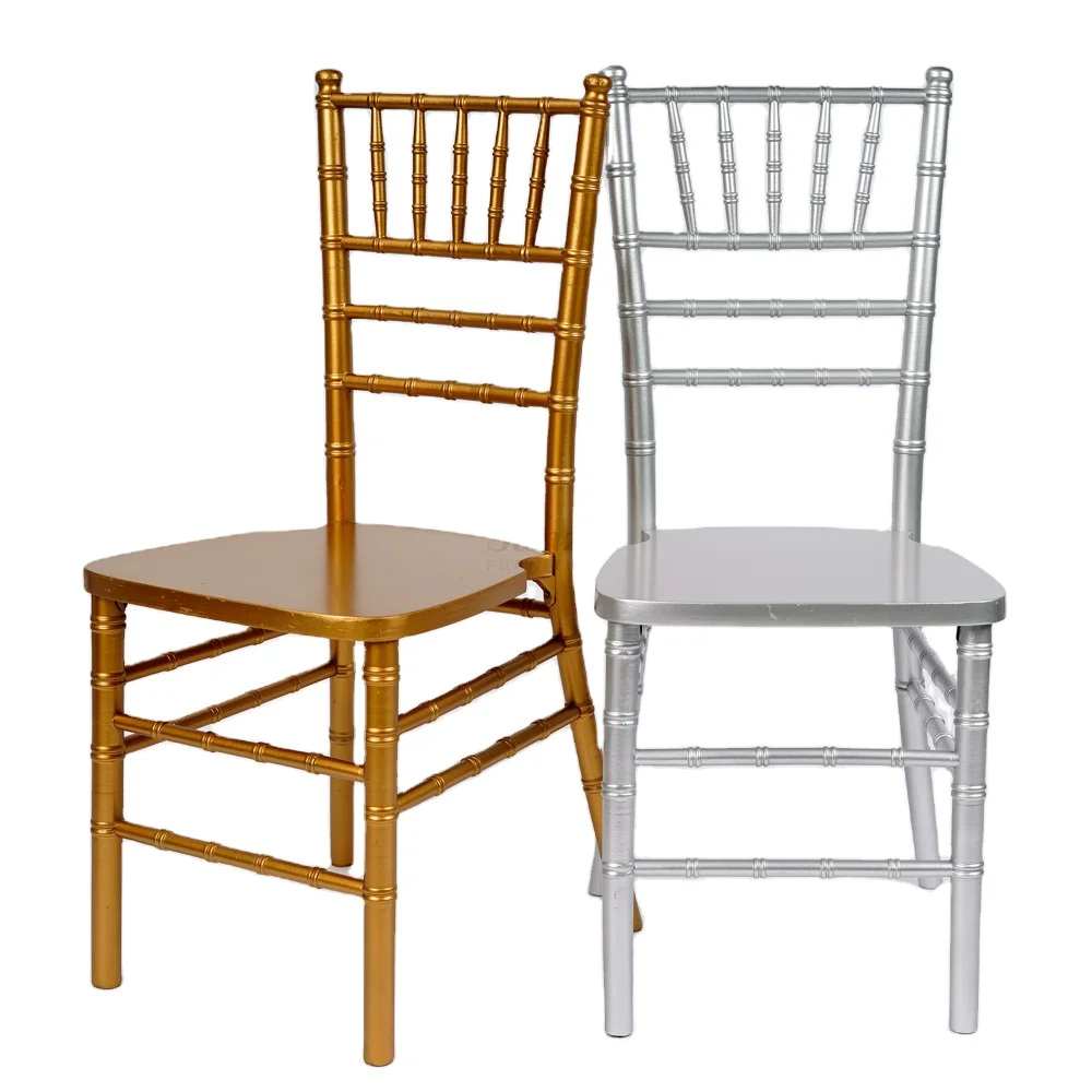 Wholesale Gold Stackable Chiavari Tiffany Chair Wedding Dining Chairs wedding transparent chair