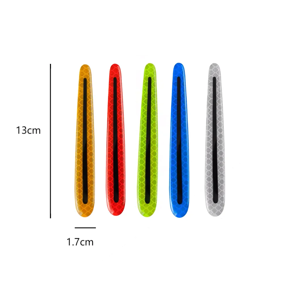 Hot Sell Universal Car Door Handle Bowl Scratch Sticker Protector Cover Carbon Fiber Reflective Stickers