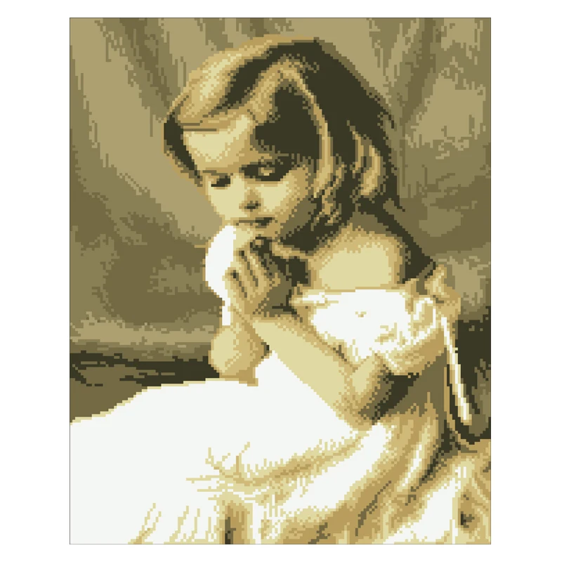 Decoration In The House Diy Handmade Embroidery Set Kit Cross Stitch