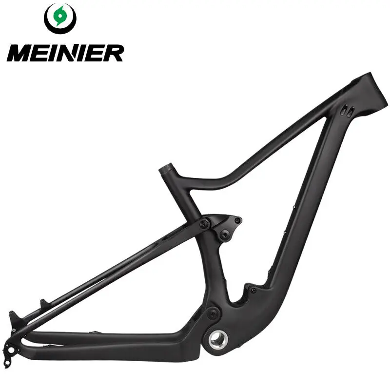 carbon full suspension frame 29 black matt XC Carbon Frames Plus 29inch Frameset