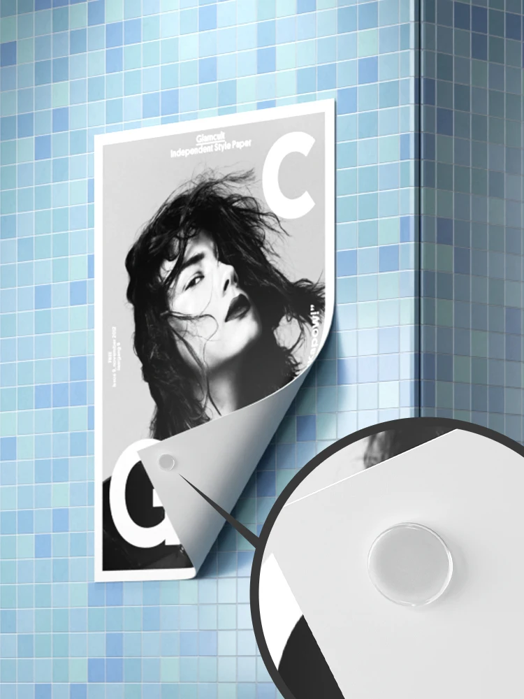 Stick On Paper Card Again And Again Without Residue Suction Pad Adhesive Clear Tape