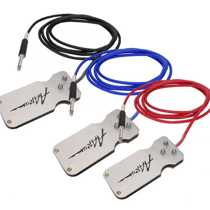 Tattoo foot switch thickened stainless steel tattoo machine power supply foot pedal pure copper contact