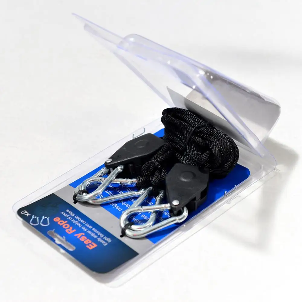 Высококачественное освещение для гидропоники рефлекторный трос храповая веревка для теплиц вешалка для освещения с храповым механизмом