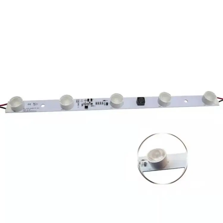 narrow beam angle 3535smd 5led 24V DC24V edge lit led module for fabric advertising lightbox trade show