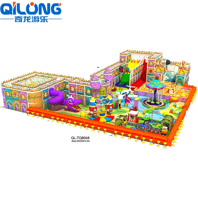 New Design Candy Style Playground Indoor Equipment (QL-150523D)