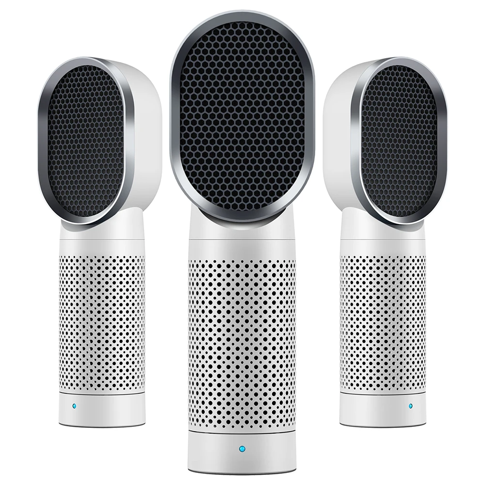 2022 new trends Modern design customized support home air cleaner purifiers USB Hepa personal portable air purifier