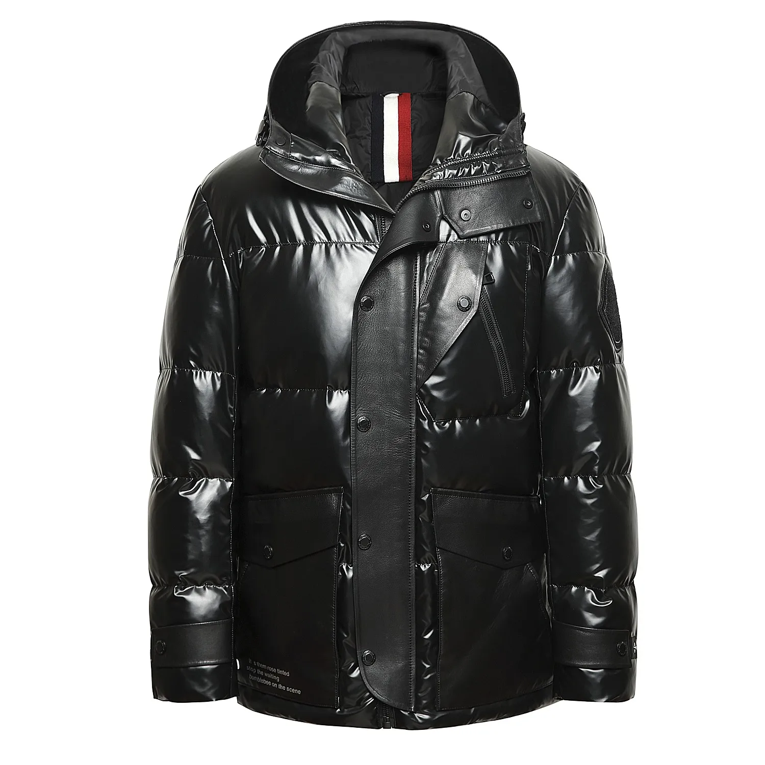 Оптовая цена, экономичное зимнее Мужское пальто на белом утином пуху, теплая пуховая куртка с капюшоном