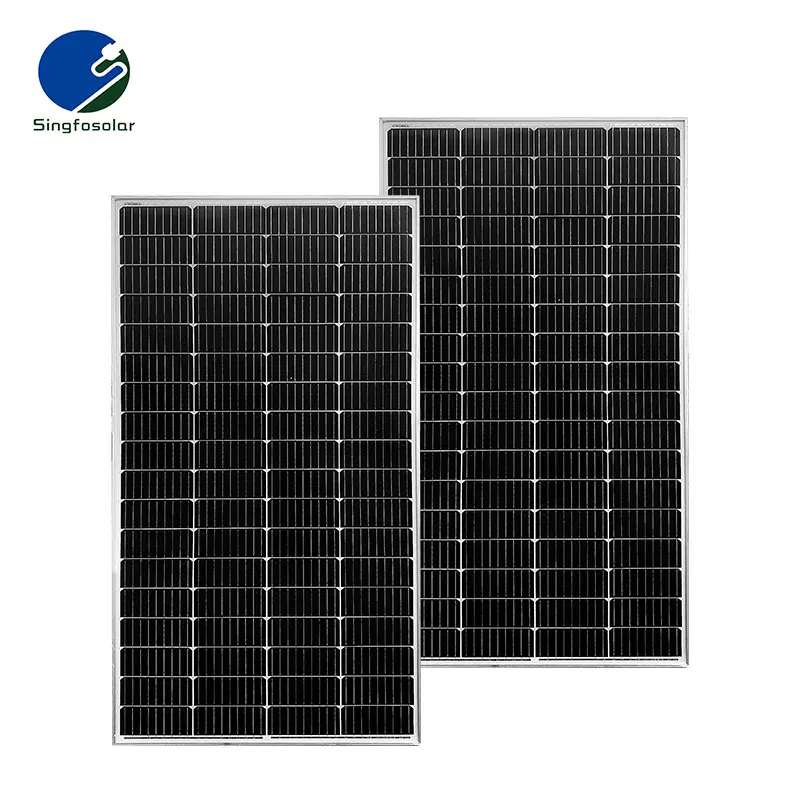 Monocrystalline half cell solar panel 230w sun power solar panel array  for home use solar energy system