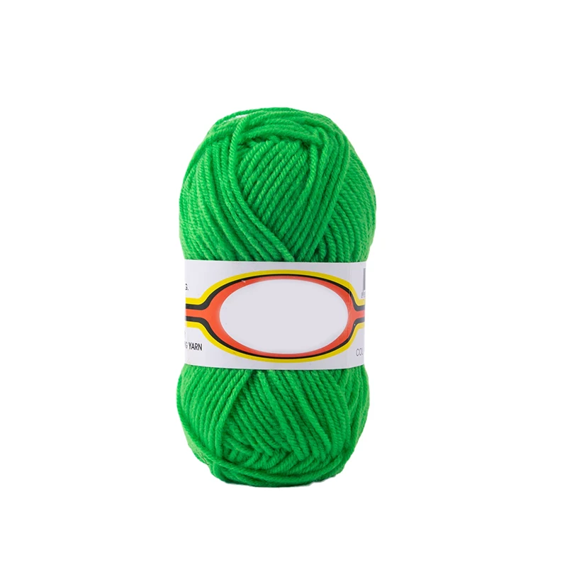 Wholesale crochet knitting hand knitting soft super fine yarn cotton/acrylic wool yarn