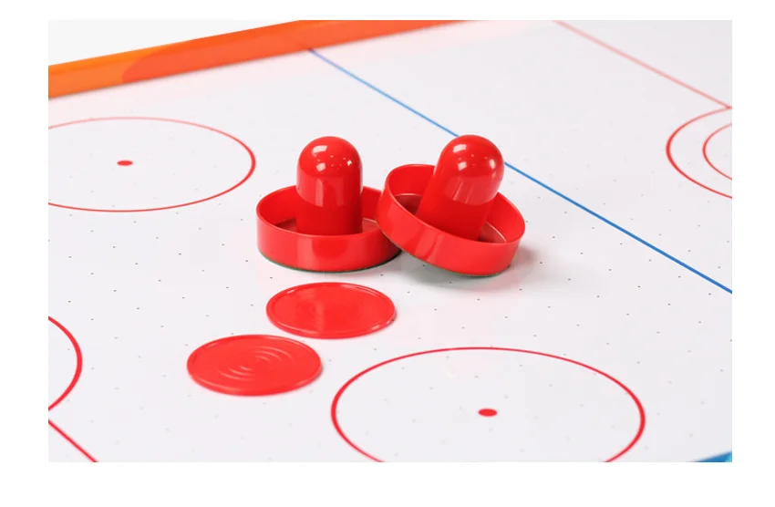 Indoor Sports High Quality Electronic Digital Scoring Air Powered Hockey Table 7ft Ice Hockey Game Tables