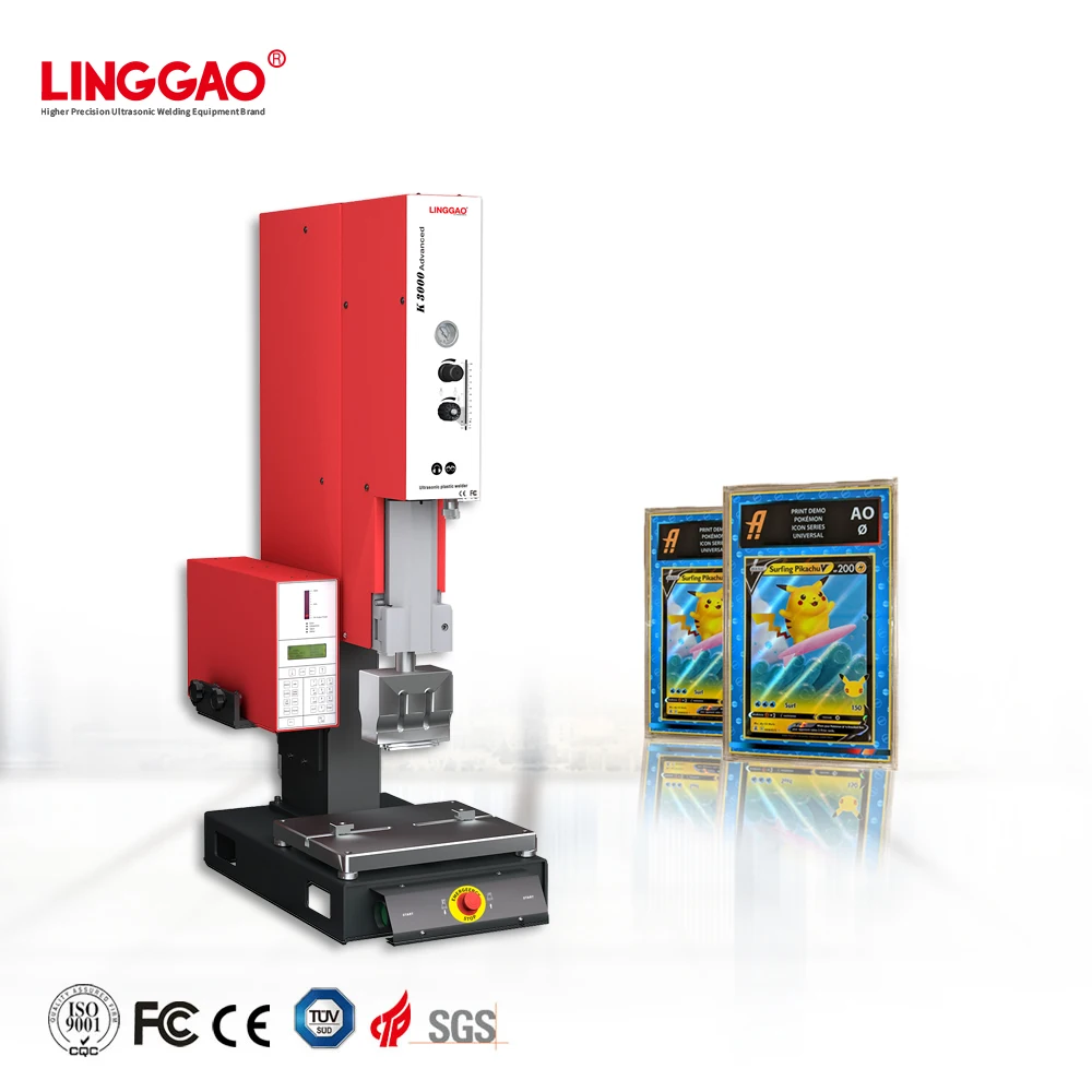 LINGGAO 20K 3000W high-precision welding polyethylene plastic material ultrasonic welder