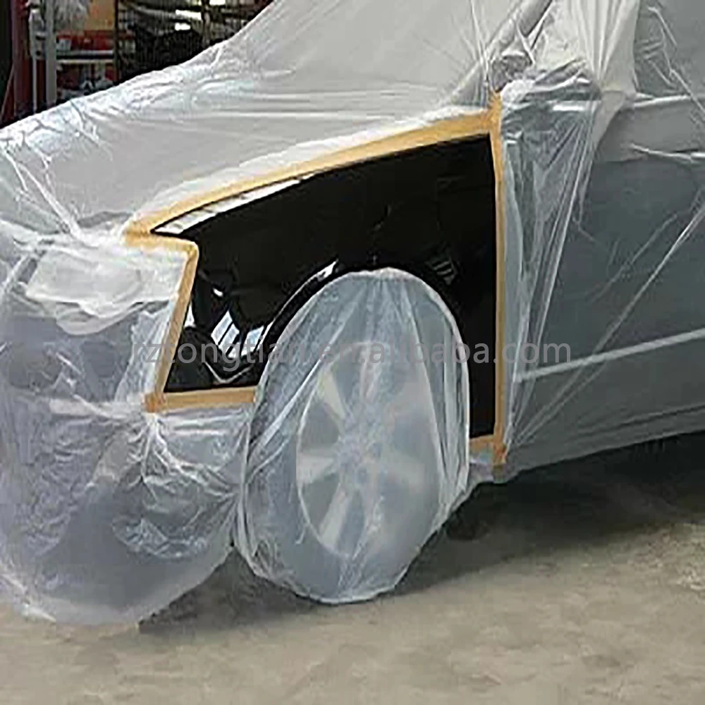 Anti-static Corona Treated Automotive Paint Masking Film