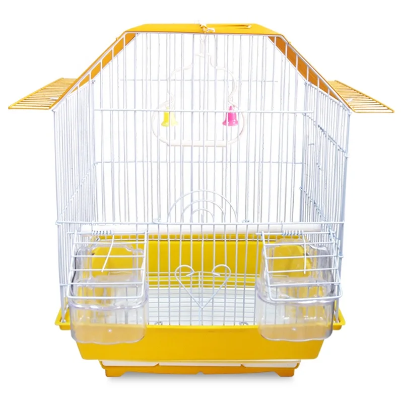 
Small Parakeet Bird Cages for Finches Canaries Lovebirds Small Quaker Parrots Cockatiels Budgie Travel Pet Flight Birdcage 