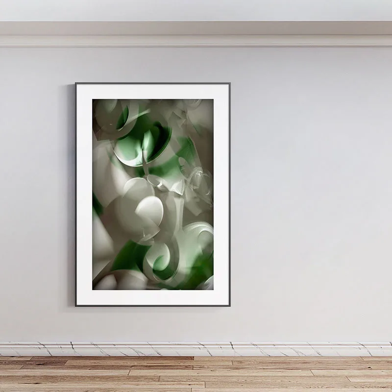 Modern Simple Entrance Porch Decorative Painting Abstract Art Bedroom Bedside Hanging Painting Dining Room Wall Mural