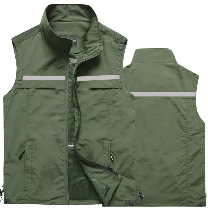 High Visibility Breathable Hi Vis Construction Reflective Safety Vest Security Vest