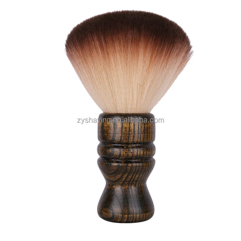OEM Salon Cleaning Brush Black Powder Duster Barber Brush neck duster for home/barber shop