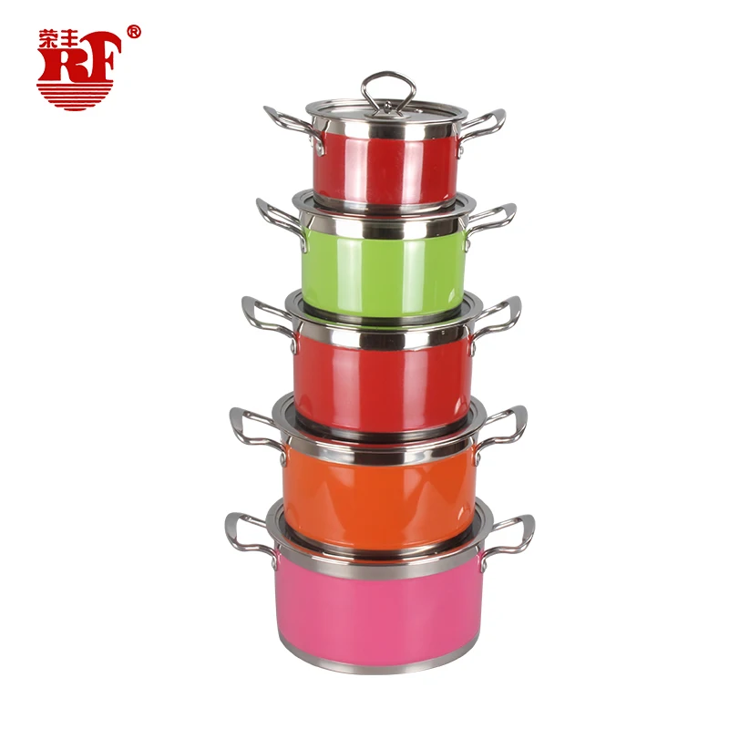 5 шт. RF Yinhui доступный цвет гарантии кастрюля для супа многофункциональная Кастрюля со стеклянной