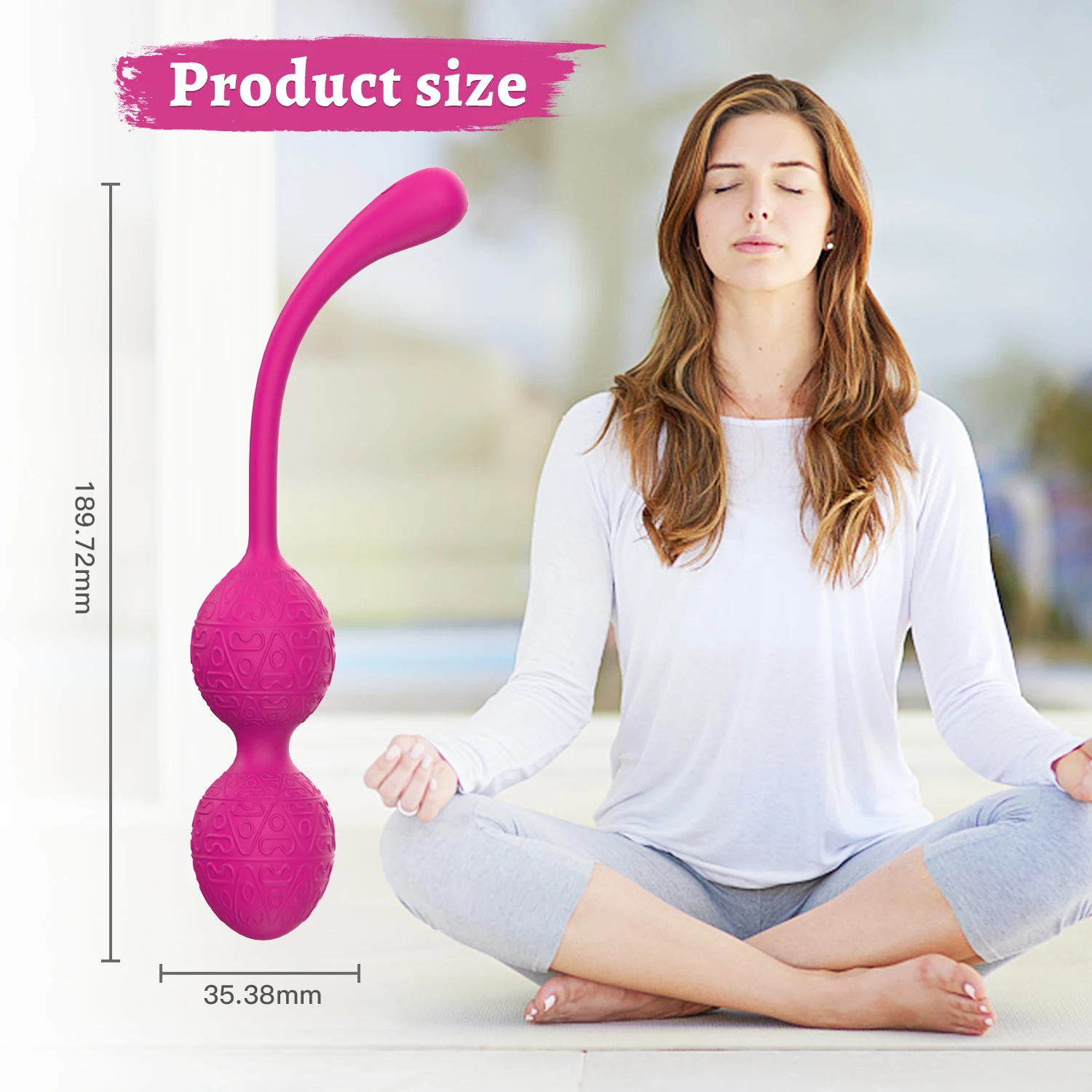 Y LOVE New design LSR overmolding APP Remote Control wireless remote control vibrating egg Sex Toy for Woman