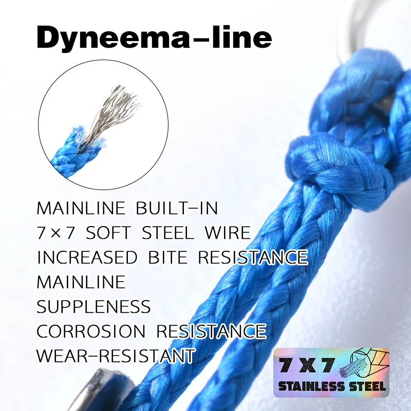 MAG BSFET-WT High Quality UV+LUMO Jigging Carbon Stainless Steel Fishing Double Assist Hooks Fishing Twins Hook